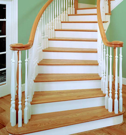 Stair Treads, Balusters, Risers, Rails