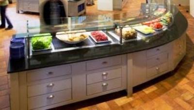 Phillips Academy Dining Hall Counter